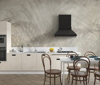 Neutral palm shadow leaf wallpaper design
