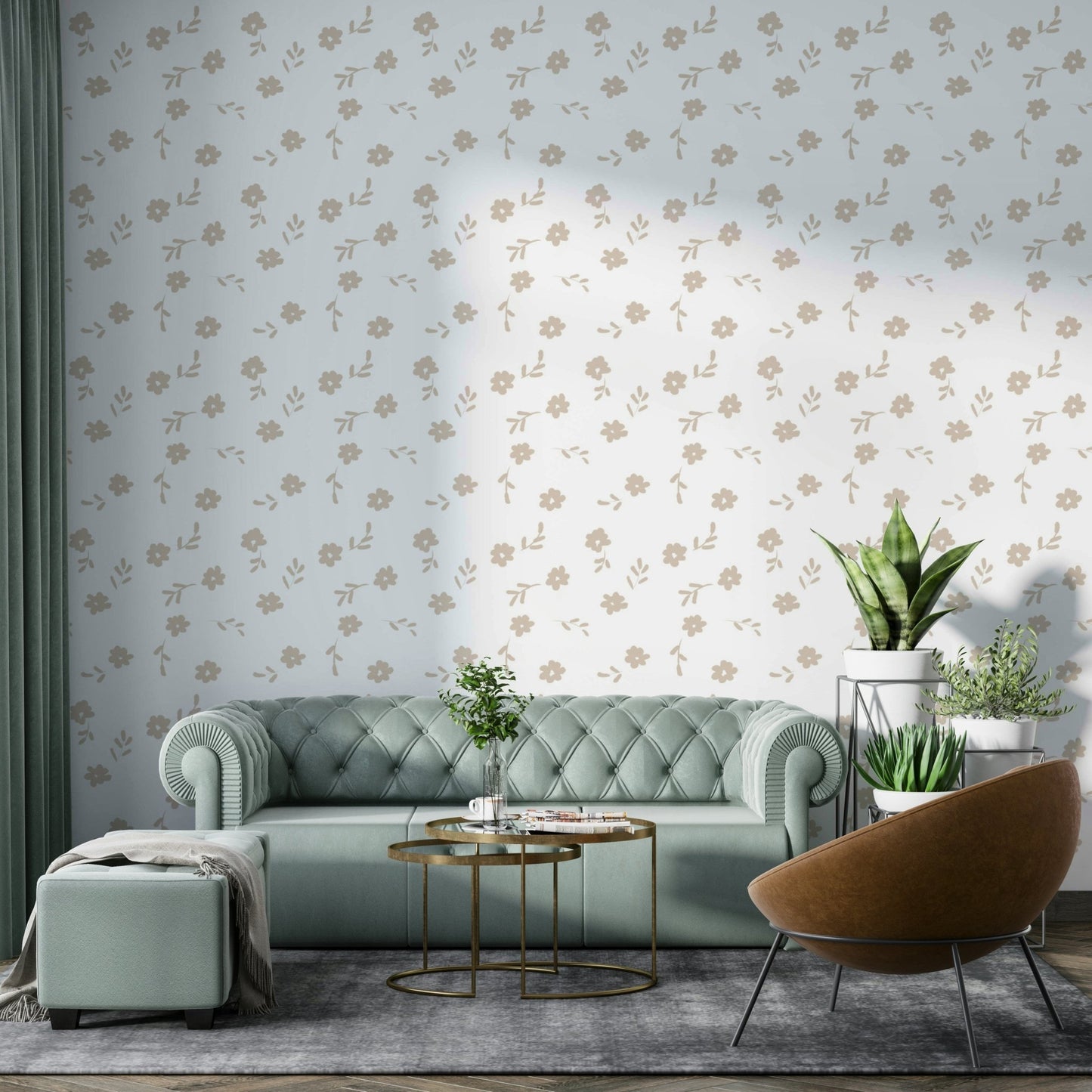Neutral Petals Wallpaper⁠