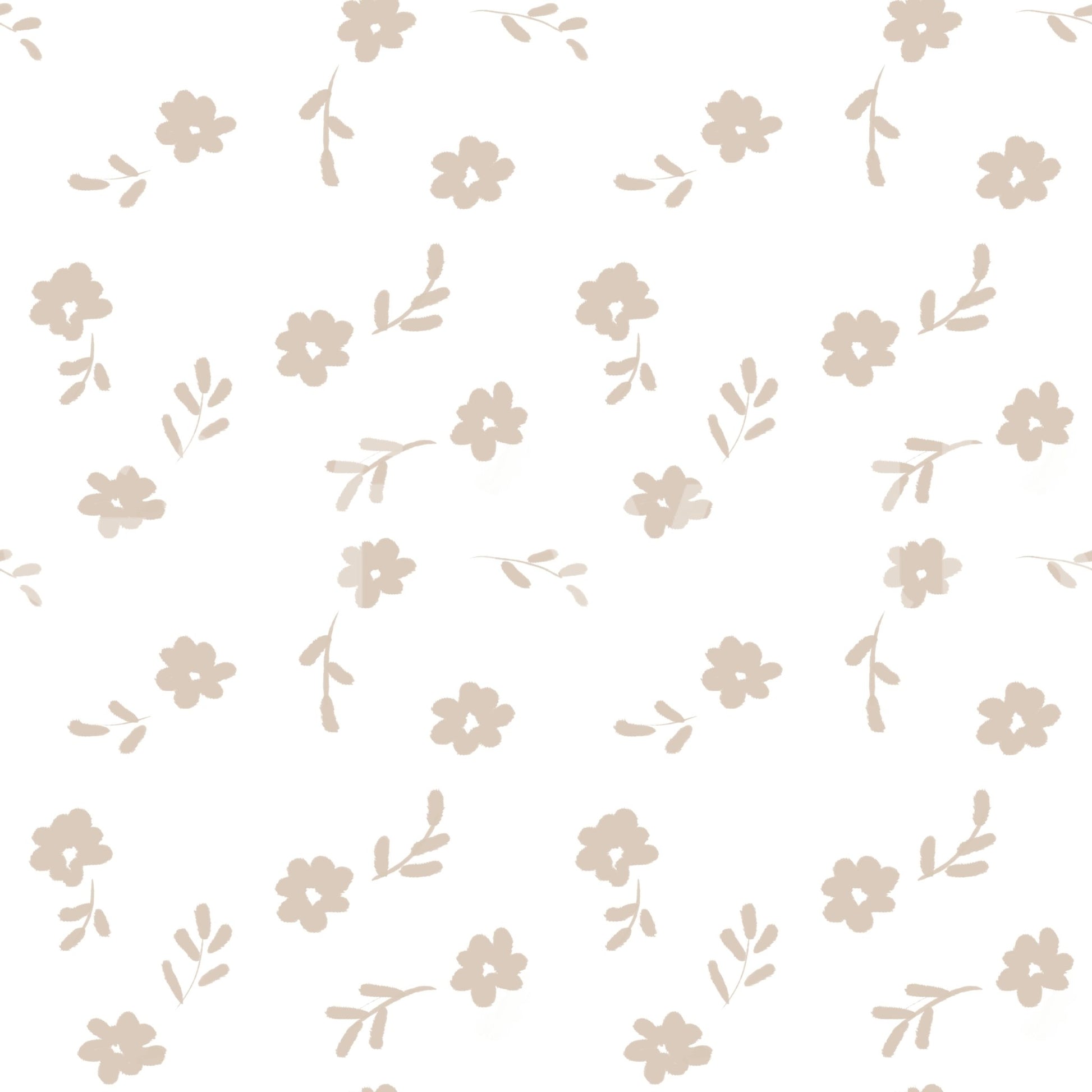 Neutral Petals Wallpaper⁠