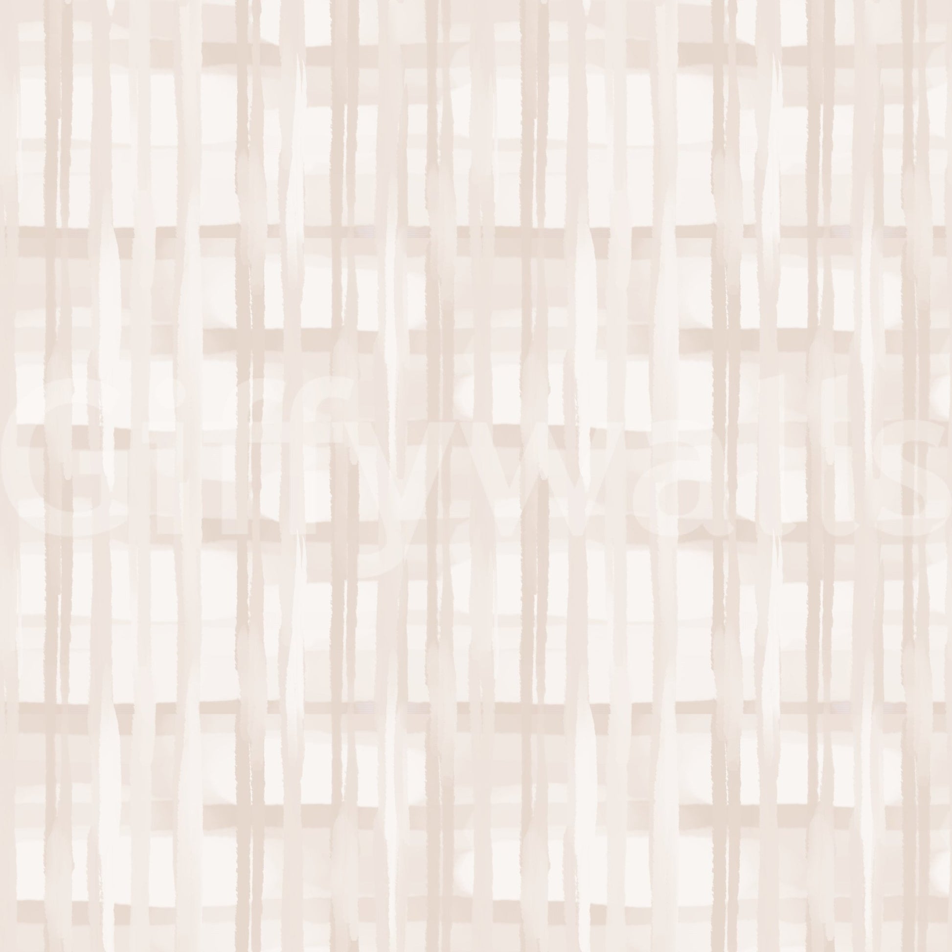Neutral Plaid Wallpaper⁠