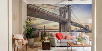 Brooklyn Bridge New York City Wallpaper Murals - Giffywalls B150