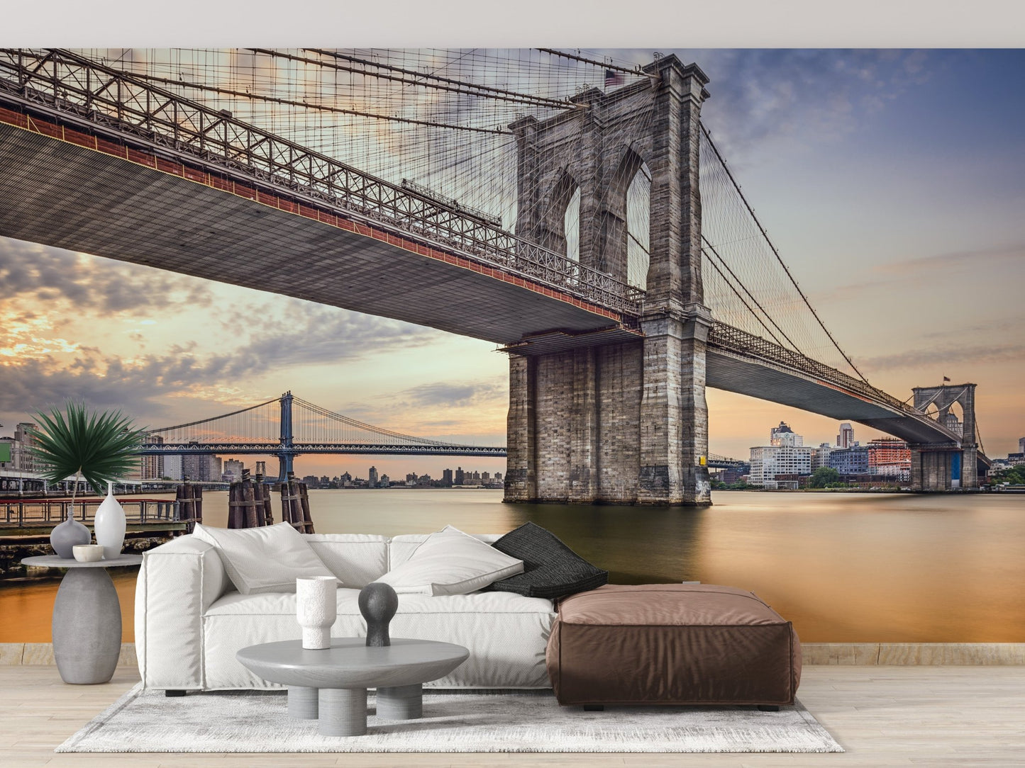 Brooklyn Bridge New York City Wallpaper B150