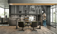 Modern city wallpaper for walls with NYC theme

