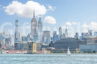 New York Skyline View Wall Mural