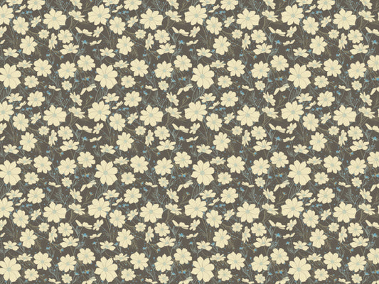 Cosmos Flower Gray Wallpaper