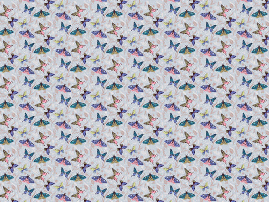 Colorful Butterfly Pattern Wallpaper Mural