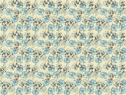 Delicate Floral Wallpaper Mural