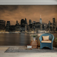 A detail shot of the elegant streetscape with warm glowing windows., GD4614