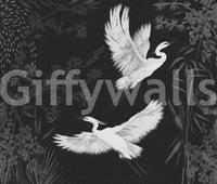 Night Heron's Grace Wall Mural