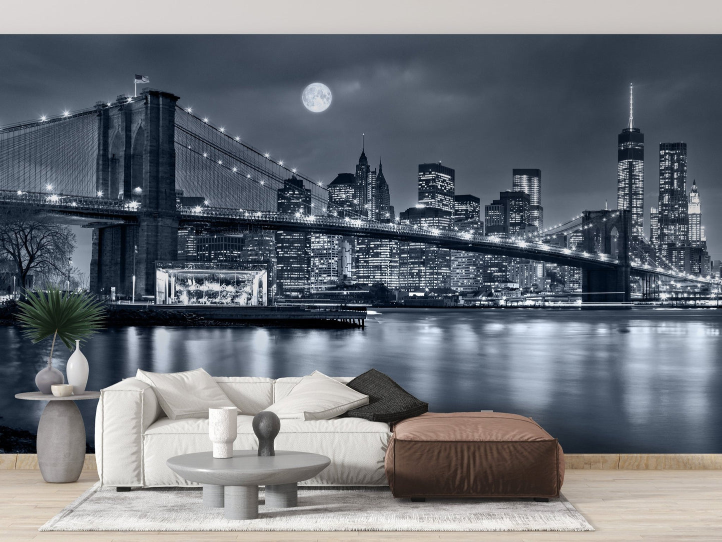 Urban Nightscape Wall Decor