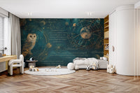 Nocturnal Navigator Celestial Wallpaper