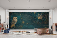 Nocturnal Navigator Celestial Wallpaper