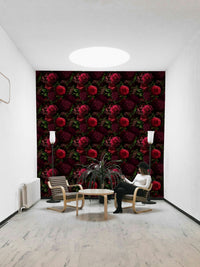 Elegant blooms wallpaper design, GD896