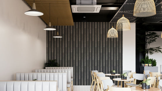 Masculine stripe design in deep neutral hues, GD903