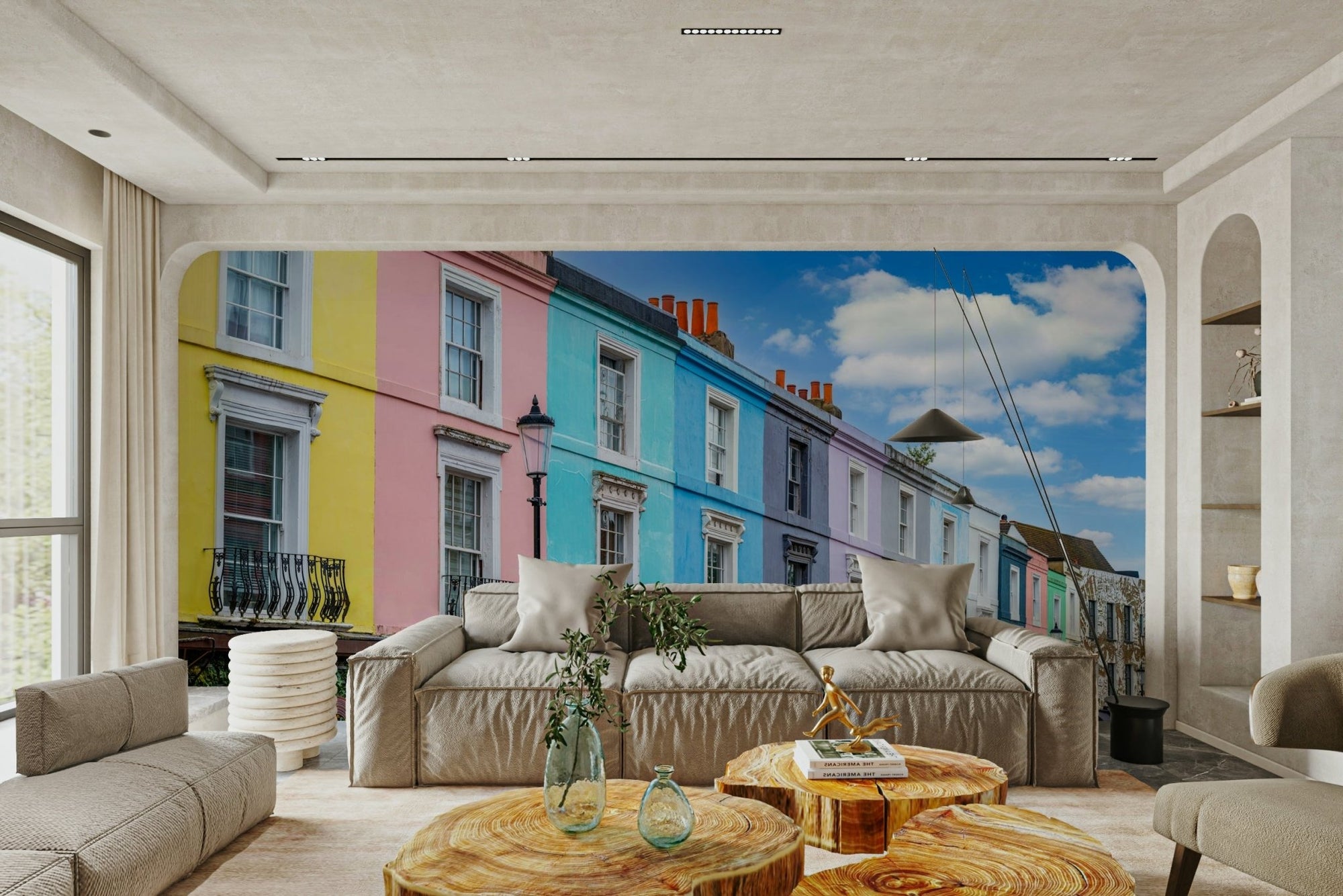 Picture of Notting Hill, London Wall Mural GD3140
