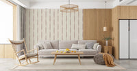 Custom-sized nude pink wallpaper for Indian living room
