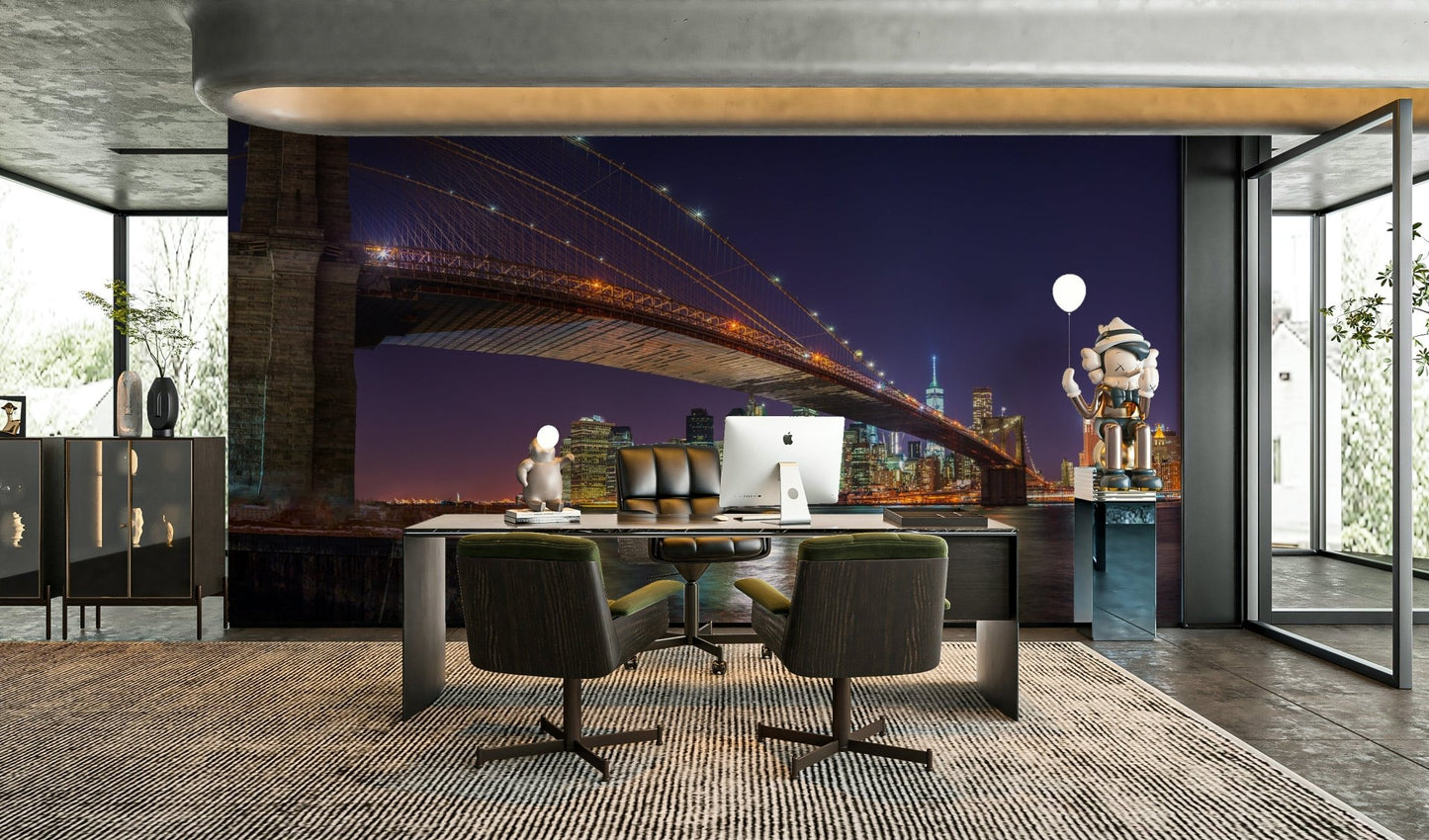 Iconic architecture of New York City.

