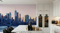 East River NYC Skyline Dream wallpaper for walls imagery.