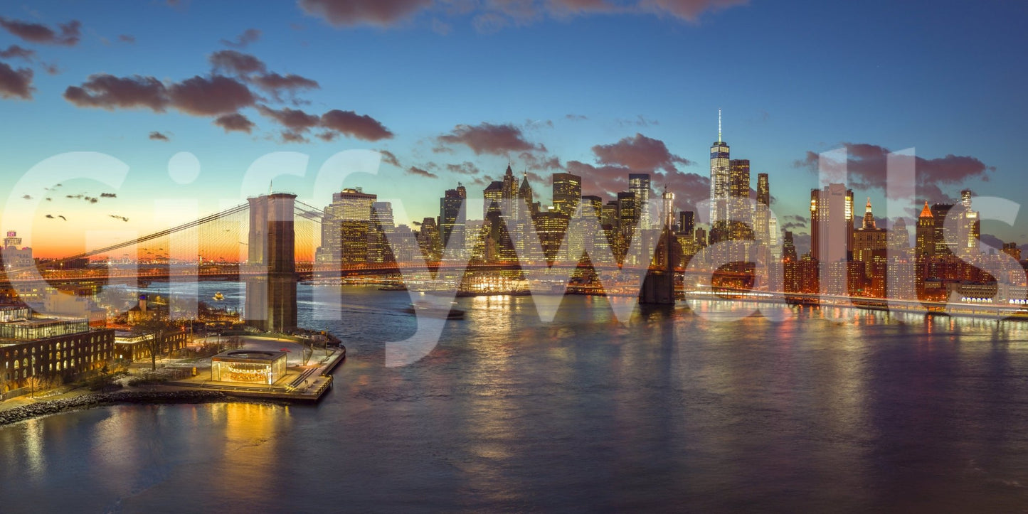 NYC Twilight Sparkle Wall Mural