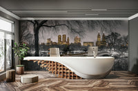 A close-up of the detailed lights and architecture.

