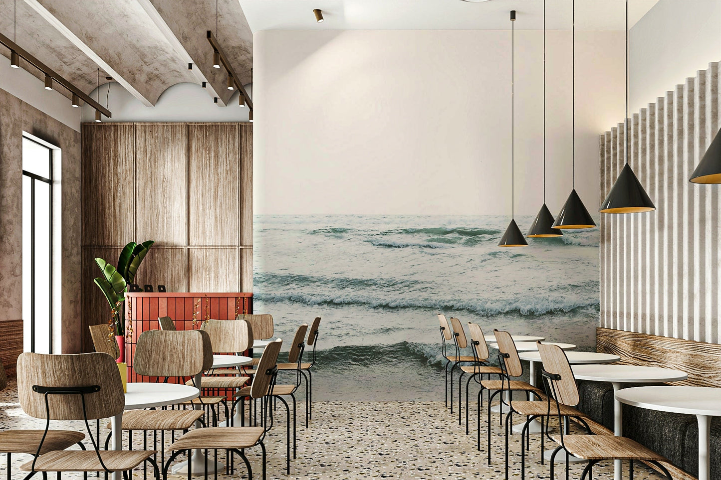 Expansive ocean view or dynamic waves.

