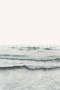 Coastal theme with a modern touch.

