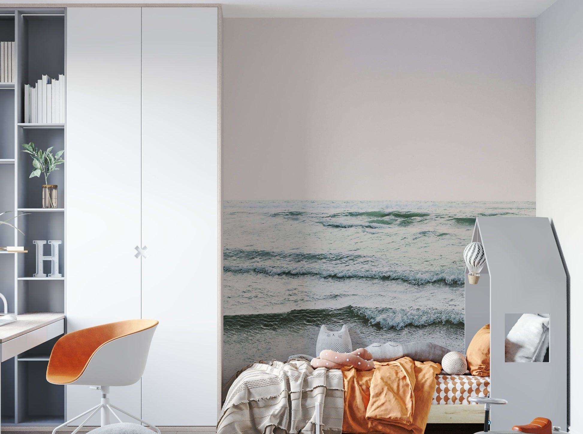 Sense of vastness and natural tranquility.

