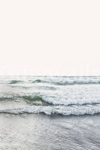 Coastal theme with a modern touch.

