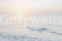 Nature-inspired wall mural for relaxation and serenity

