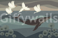 The image feels peaceful and restful.

