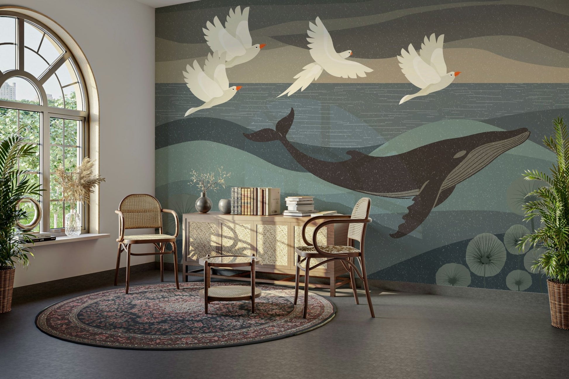 The background is a deep, dark blue or black.

