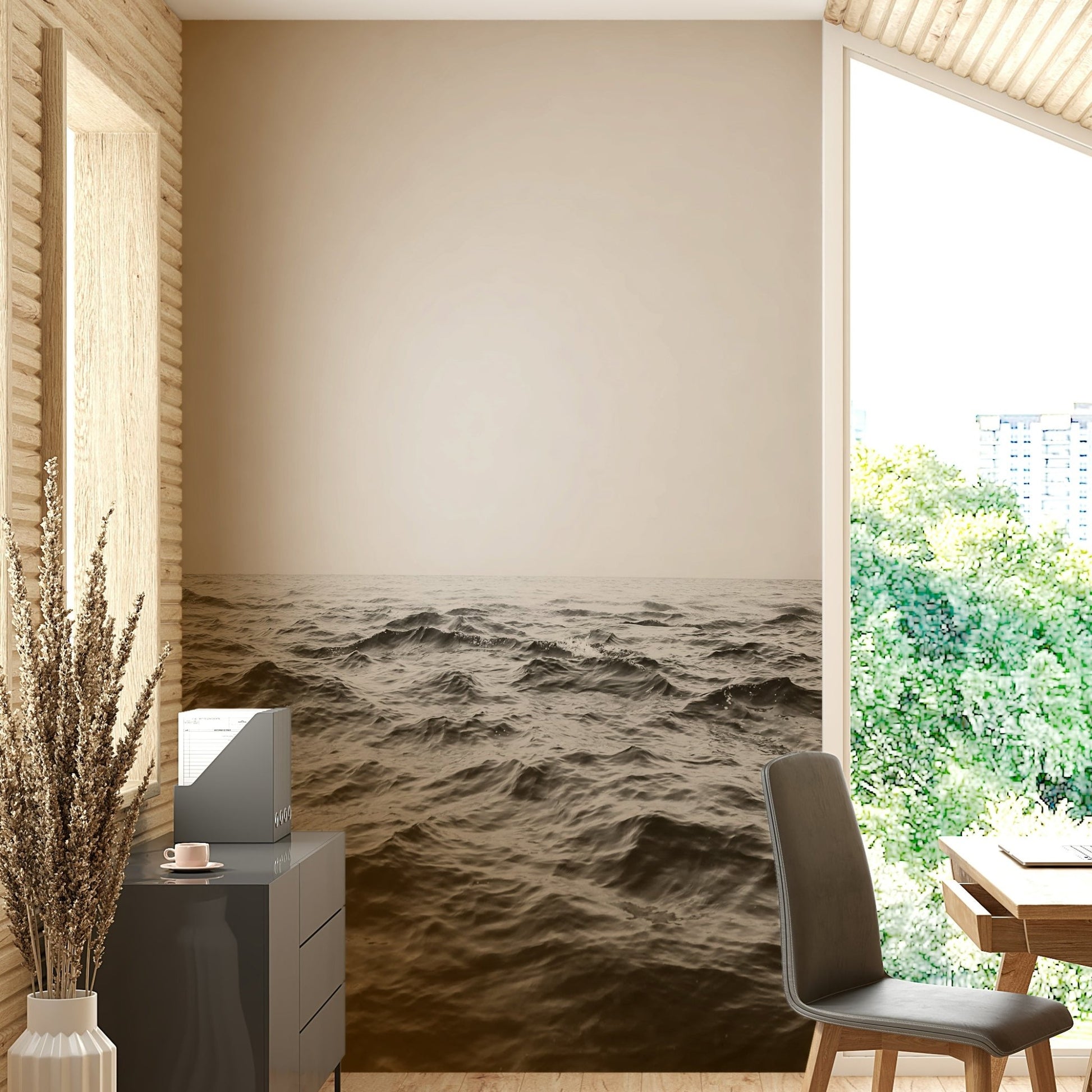 Focus on water textures and light penetration.

