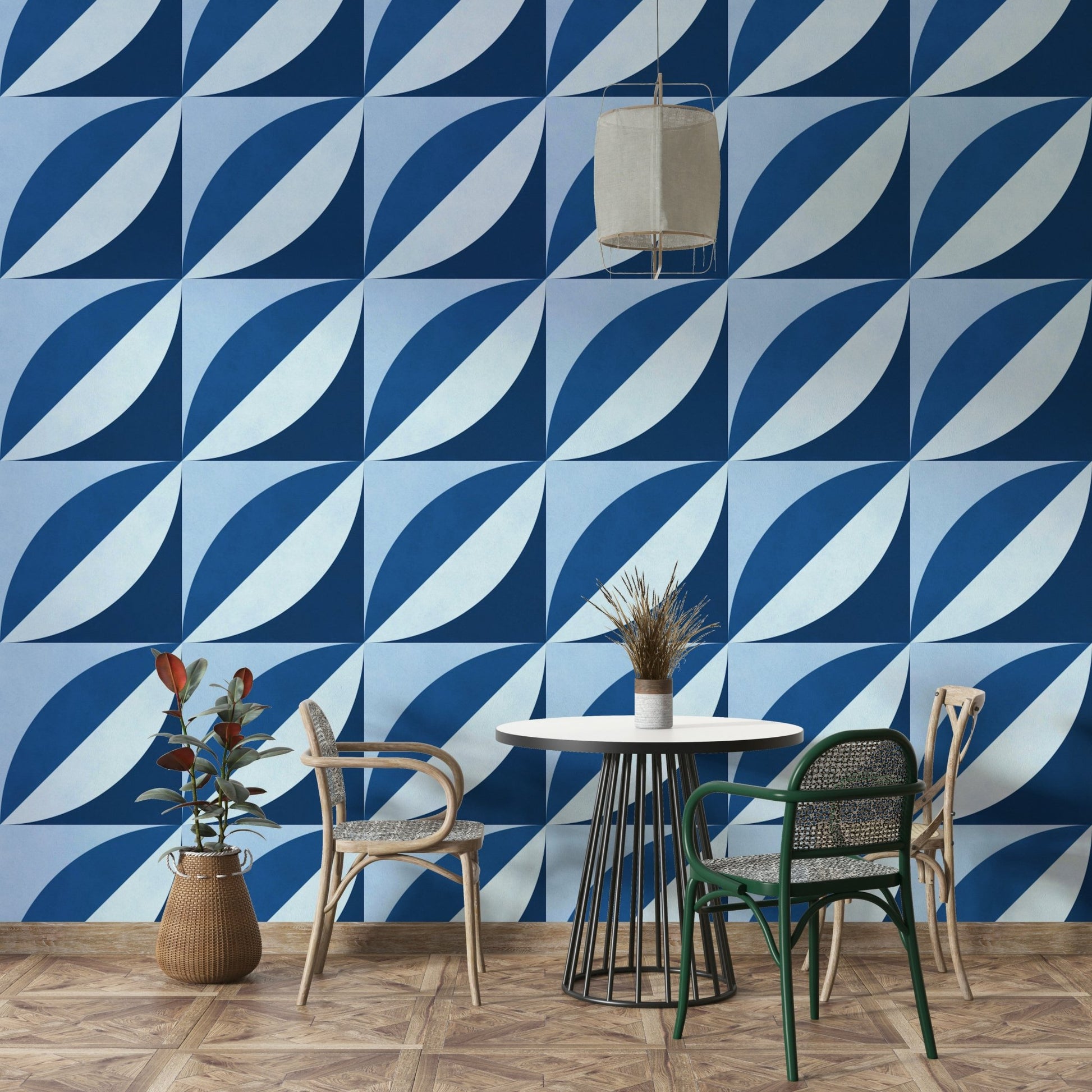 The style is artistic and natural.

