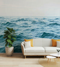 Peaceful seaside wallpaper for walls
