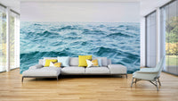 Large ocean mural for living room
