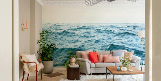 Ocean view mural wallpaper GD820
