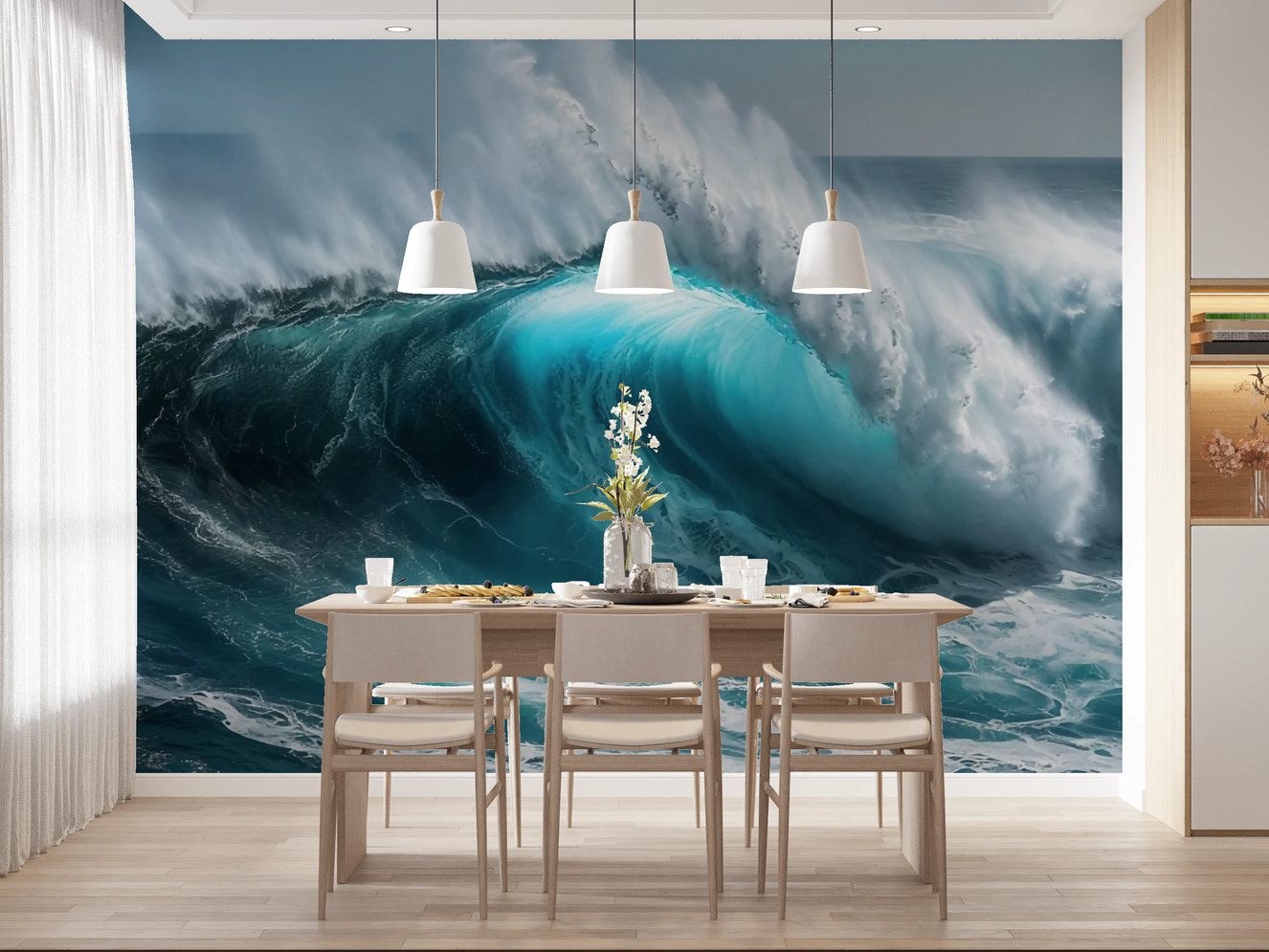 Ocean Surge Wall Mural