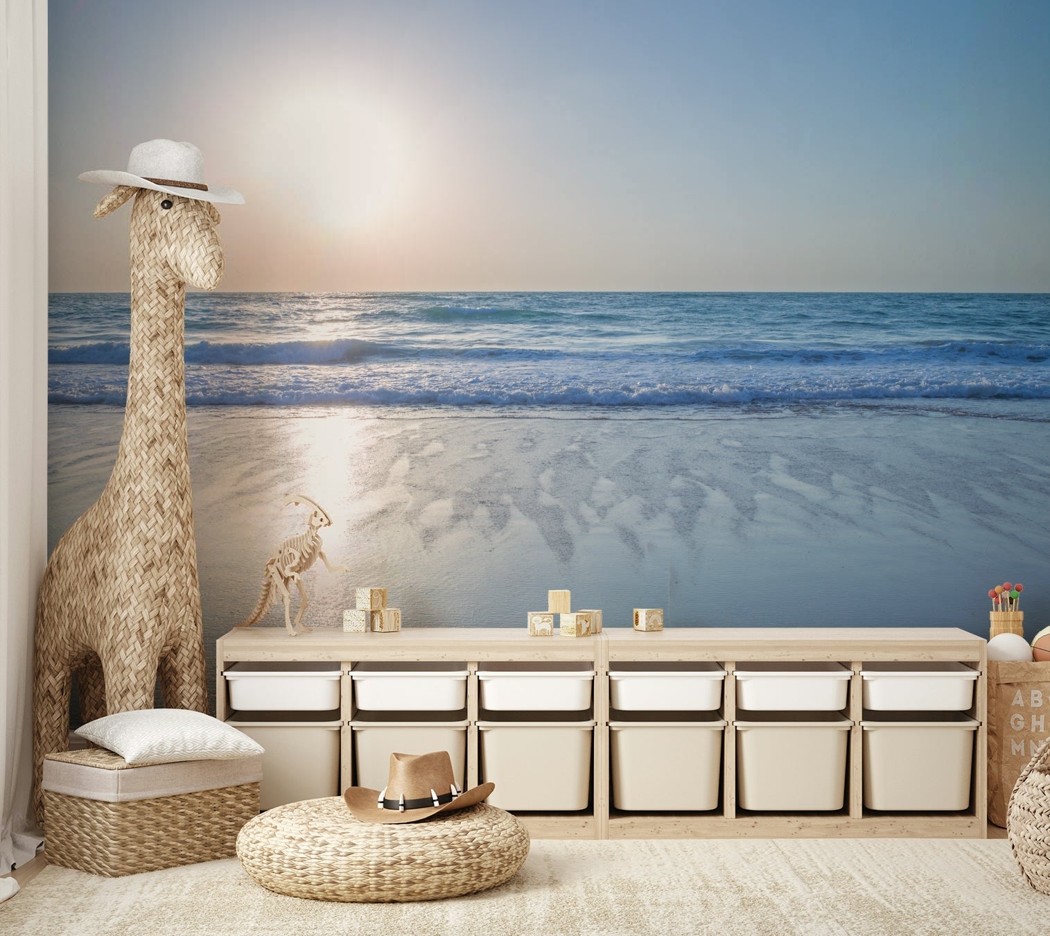 The design feels graceful and peaceful.

