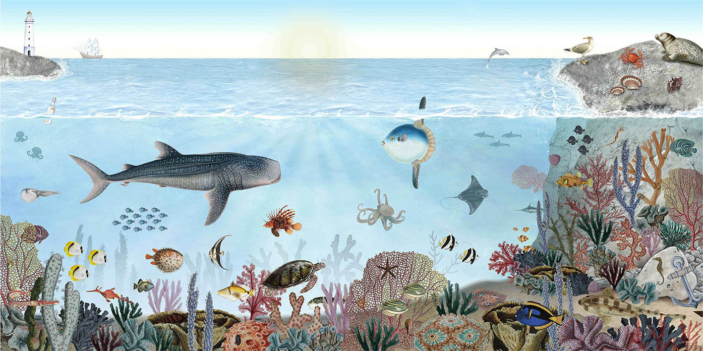Mystical Marine Wallpaper Murals