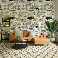 Calm seaside color palette on Oceania Wallpaper

