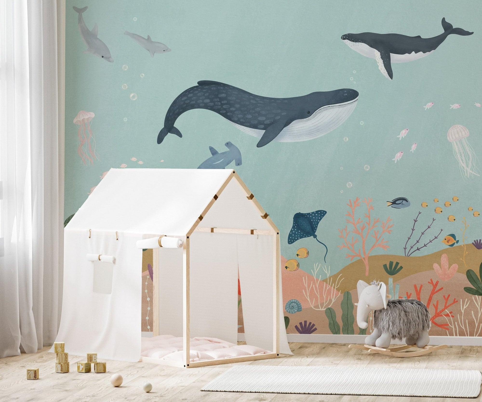 Oceanic Adventure Wallpaper Mural, C144