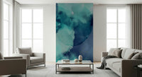 Atmospheric seascape wall mural with smooth textures and cool tones.