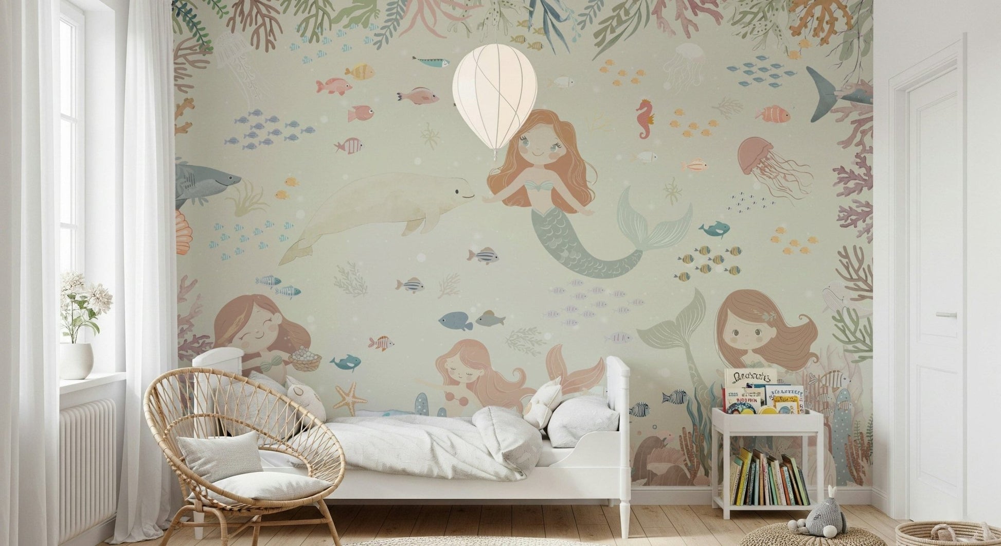 Elegant oceanic wall mural featuring water ripples for a modern lounge wallpaper.