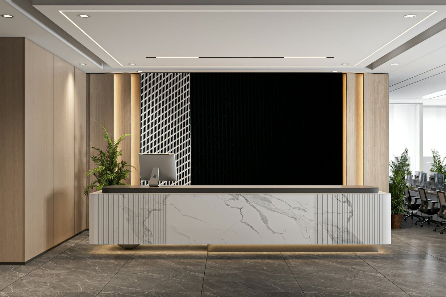 Office Space Wall Mural