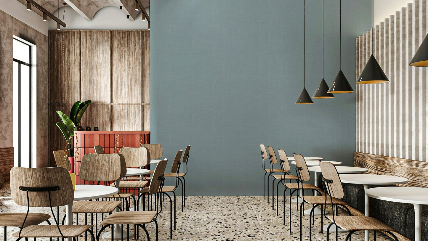 The design has a subtle, almost fabric-like pattern.

