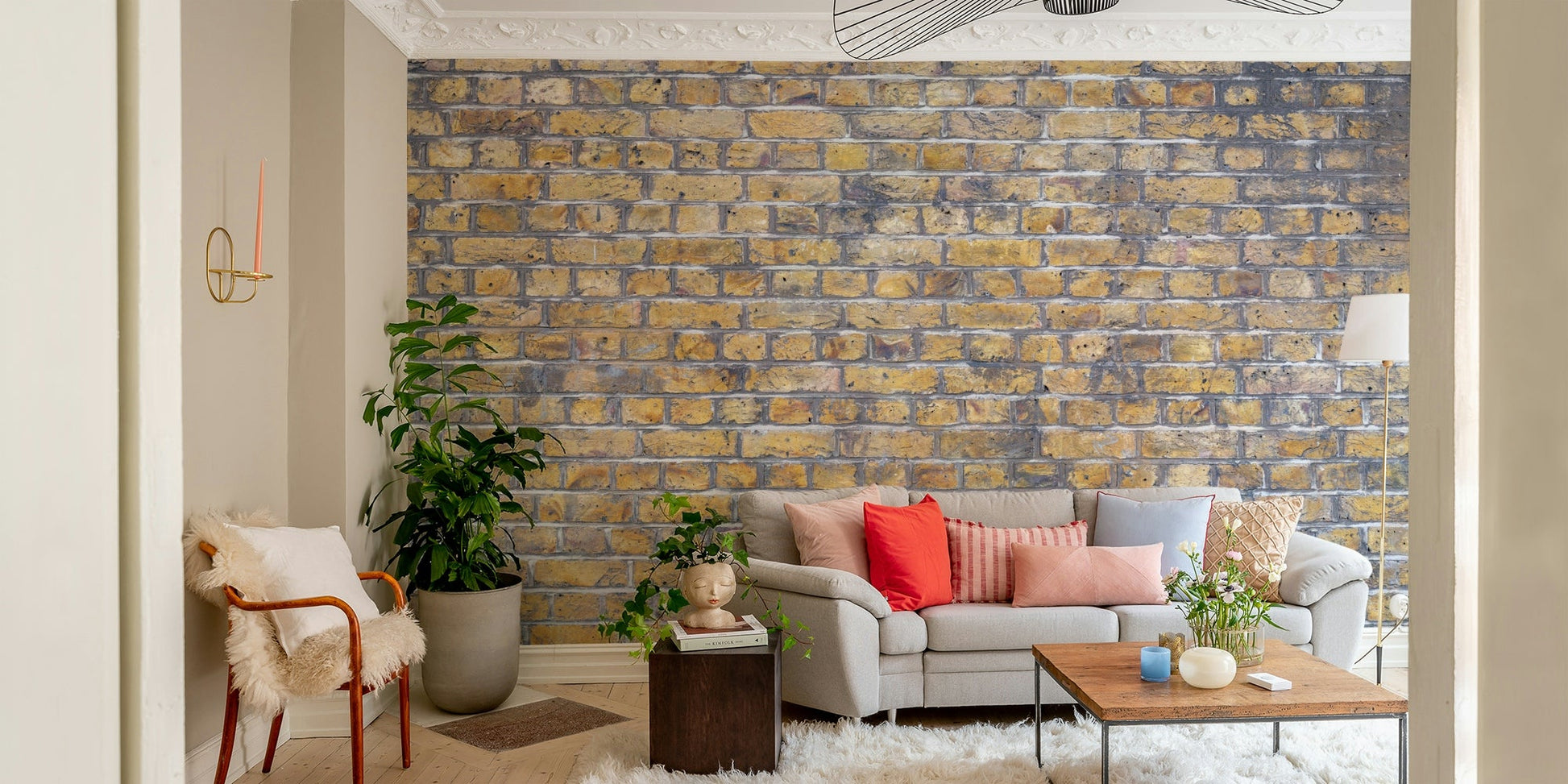 Rustic elegance and industrial chic.

