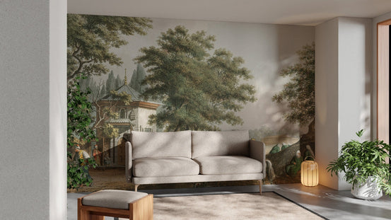 Atavistic Town Wallpaper Mural - Giffywalls, A459