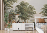 Atavistic Town Wallpaper Mural - Giffywalls
