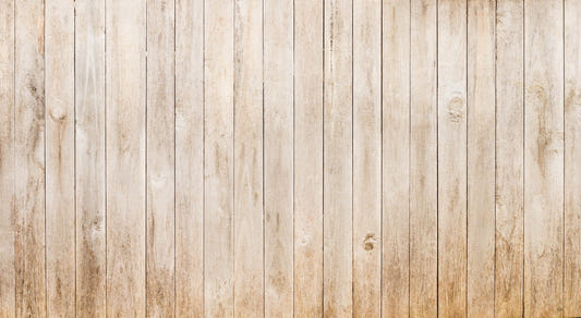 Beige Wood Panel Wallpaper Mural