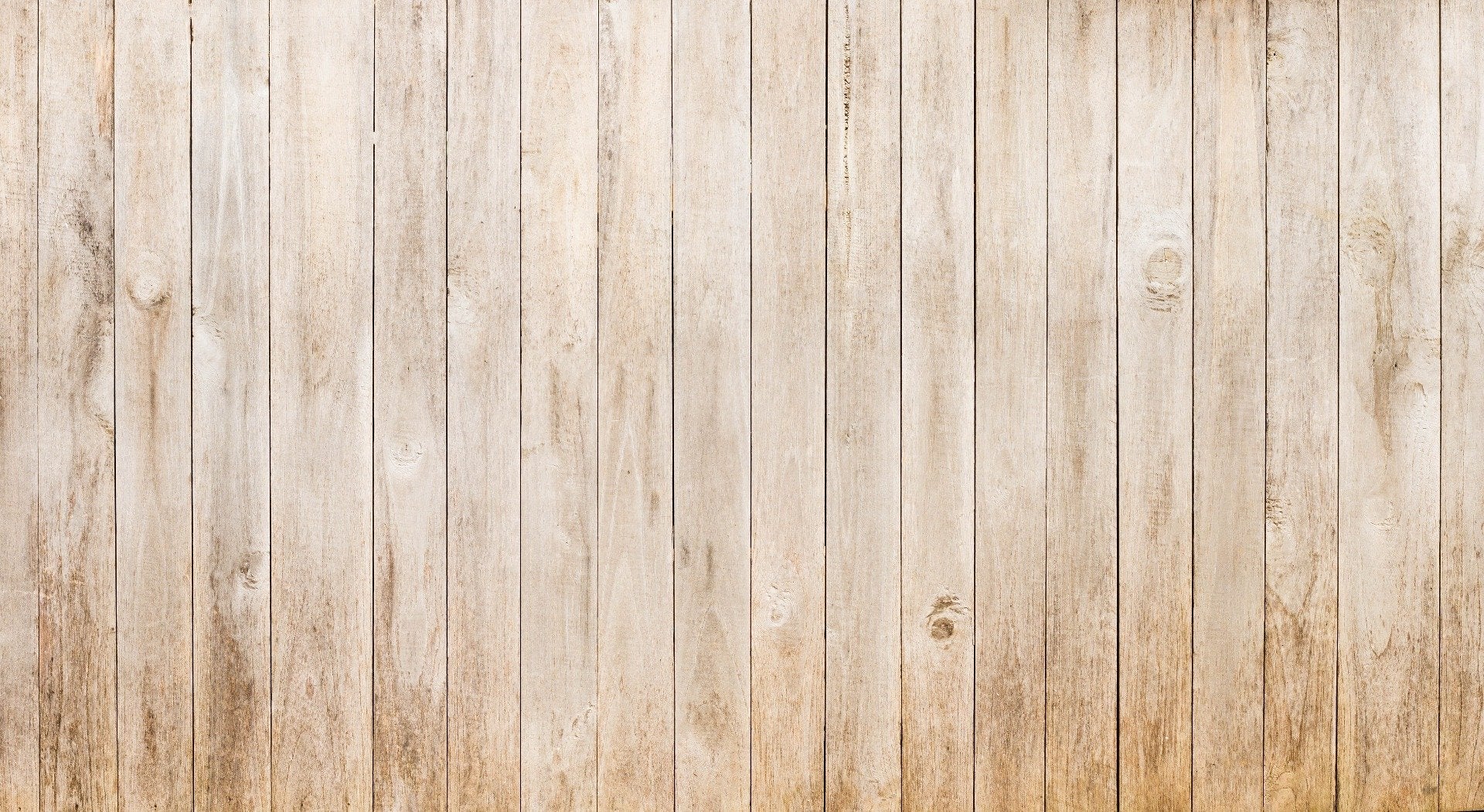 Beige Wood Panel Wallpaper Mural